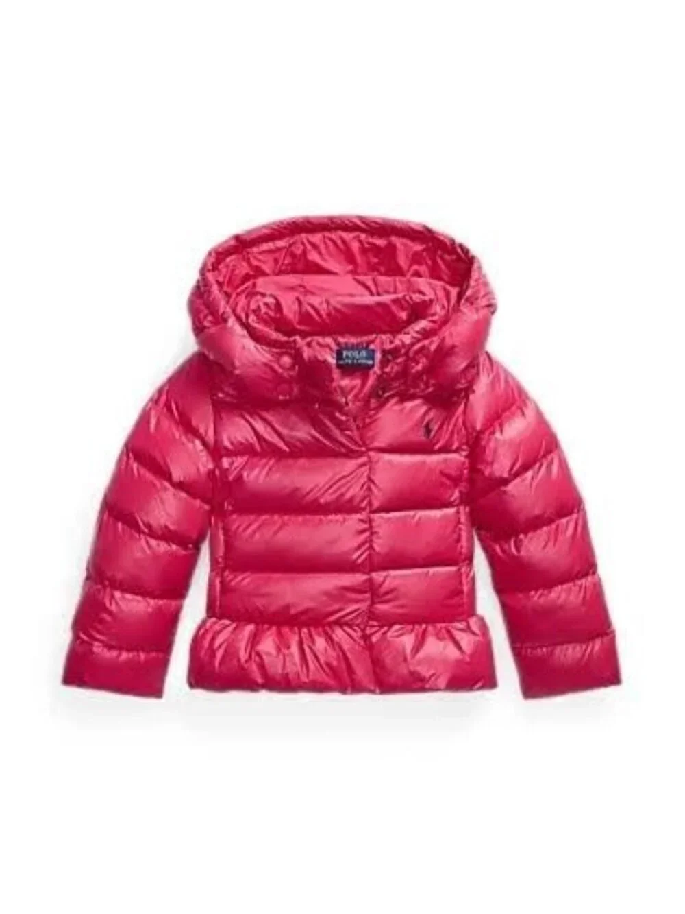 Ralph Lauren Water-Repellant Down Peplum Jacket